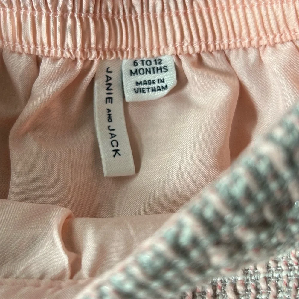 Janie and Jack Boucle Skirt 6-12 months Laura Ashley dress 3-6mo Bundle - Picture 6 of 14